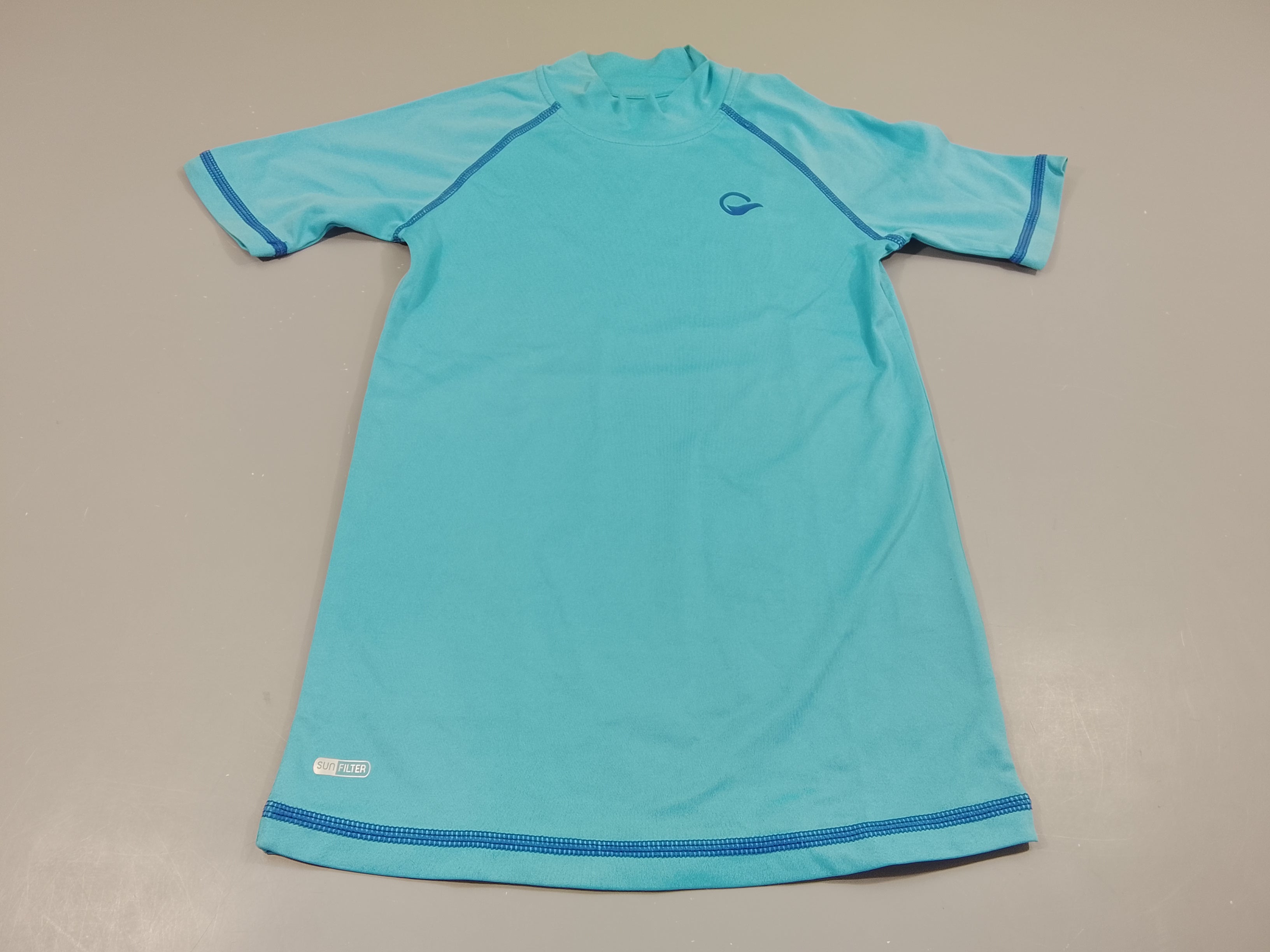 T-shirt m.c anti-uv bleu UP2 (petites taches)