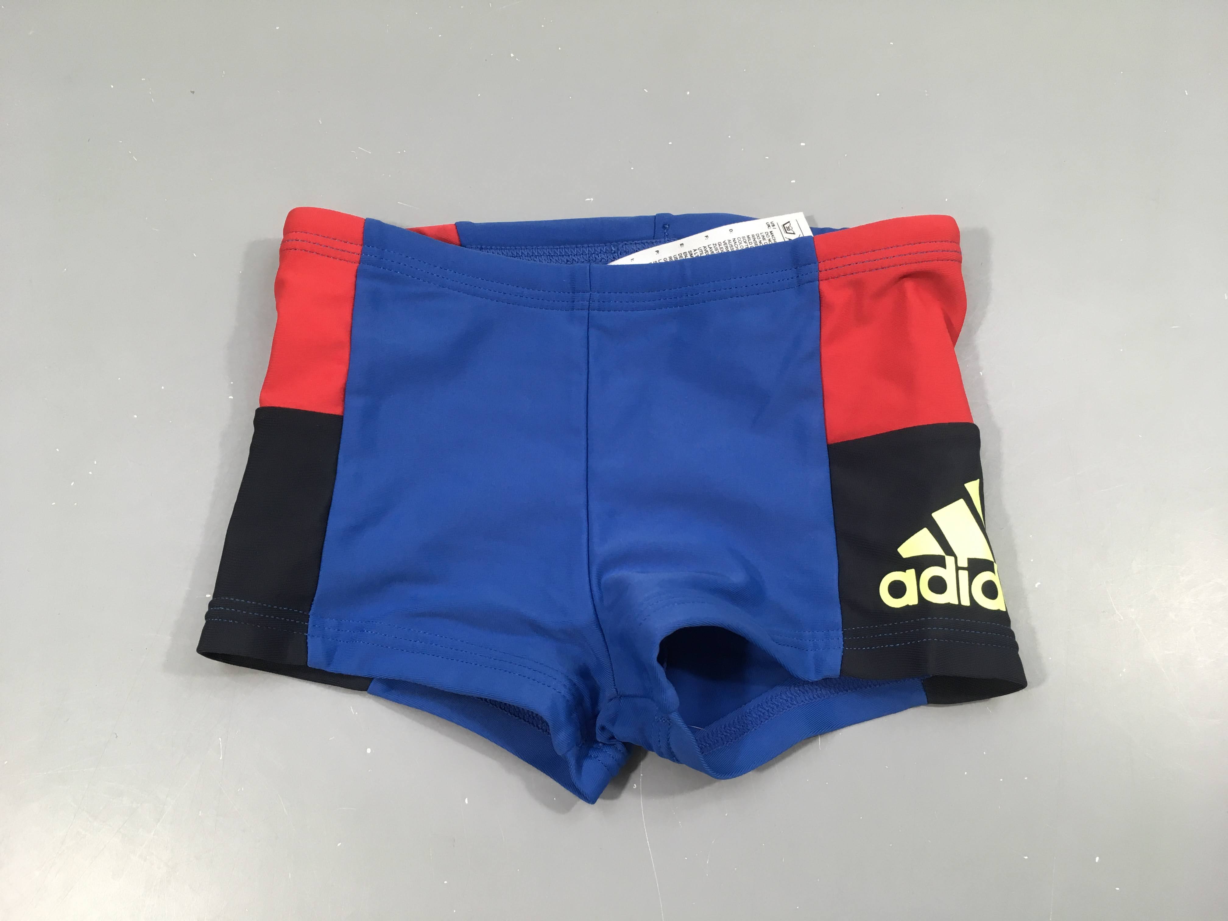 Maillot boxer bleu-noir rouge