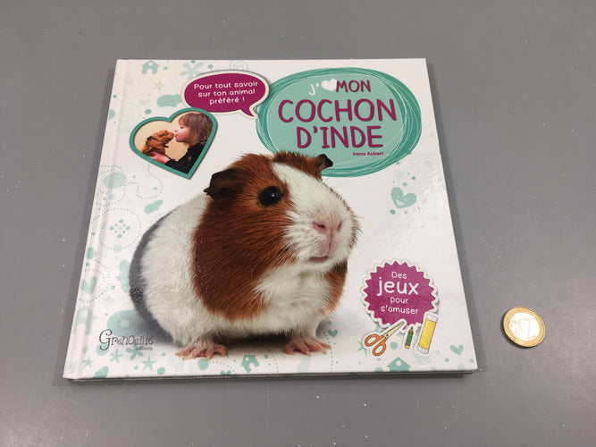 J'aime mon cochon d'inde, moins cher chez Petit Kiwi