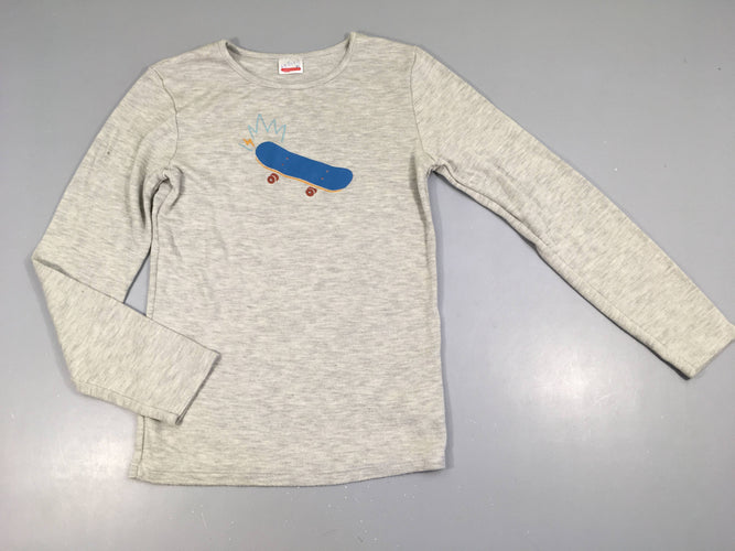T-shirt m.l thermolactyl gris skate, moins cher chez Petit Kiwi