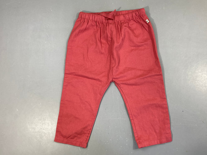Pantalon coton léger rose, Cadet Rousselle, moins cher chez Petit Kiwi