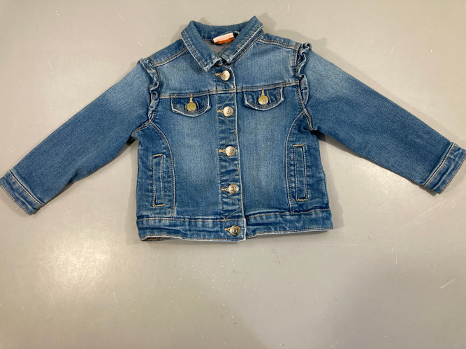 Veste denim, moins cher chez Petit Kiwi