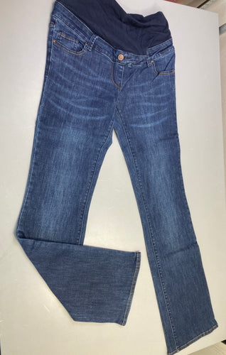 Pantalon jean de grossesse, moins cher chez Petit Kiwi