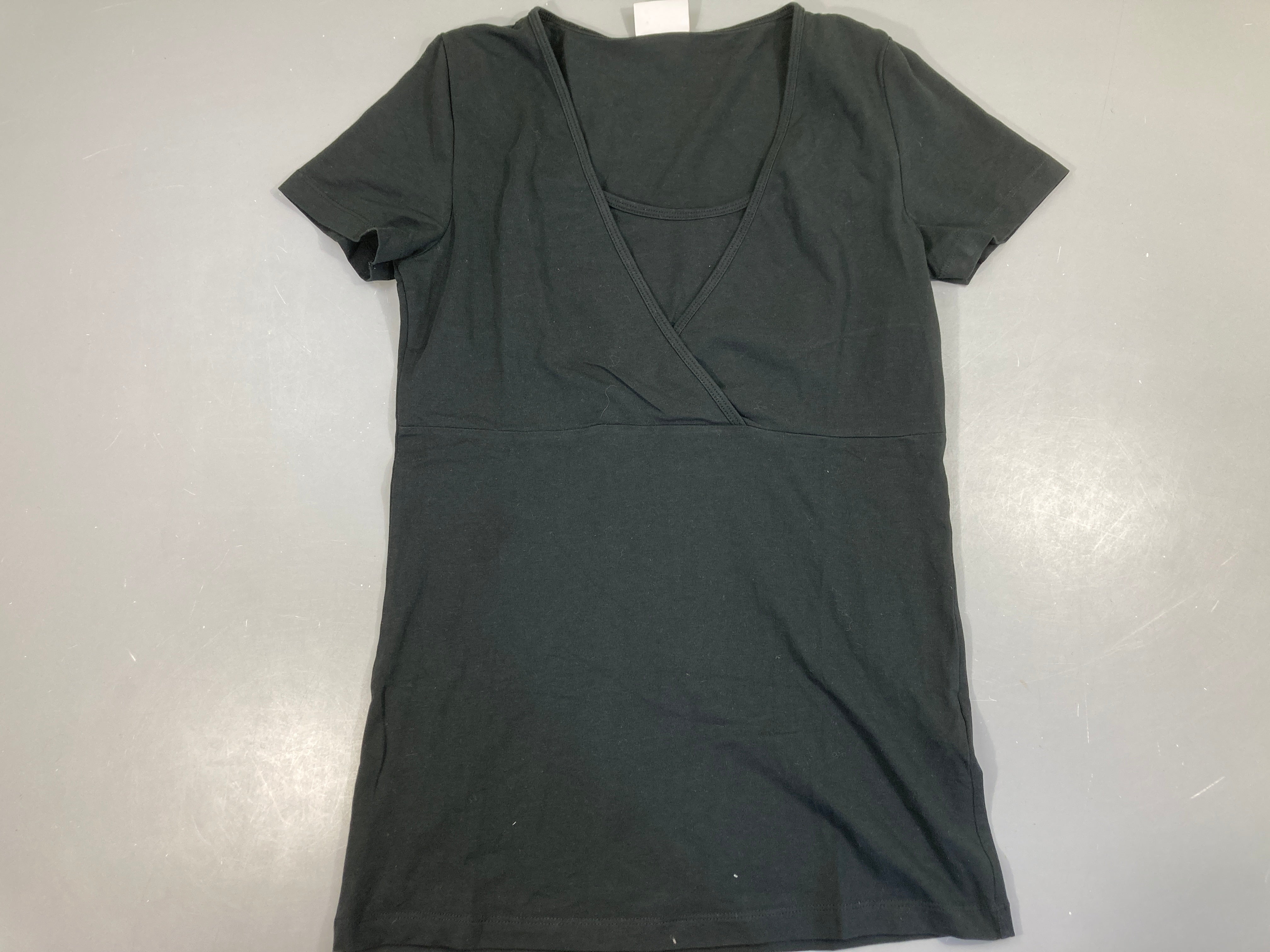 T-shirt m.c d'allaitement noir