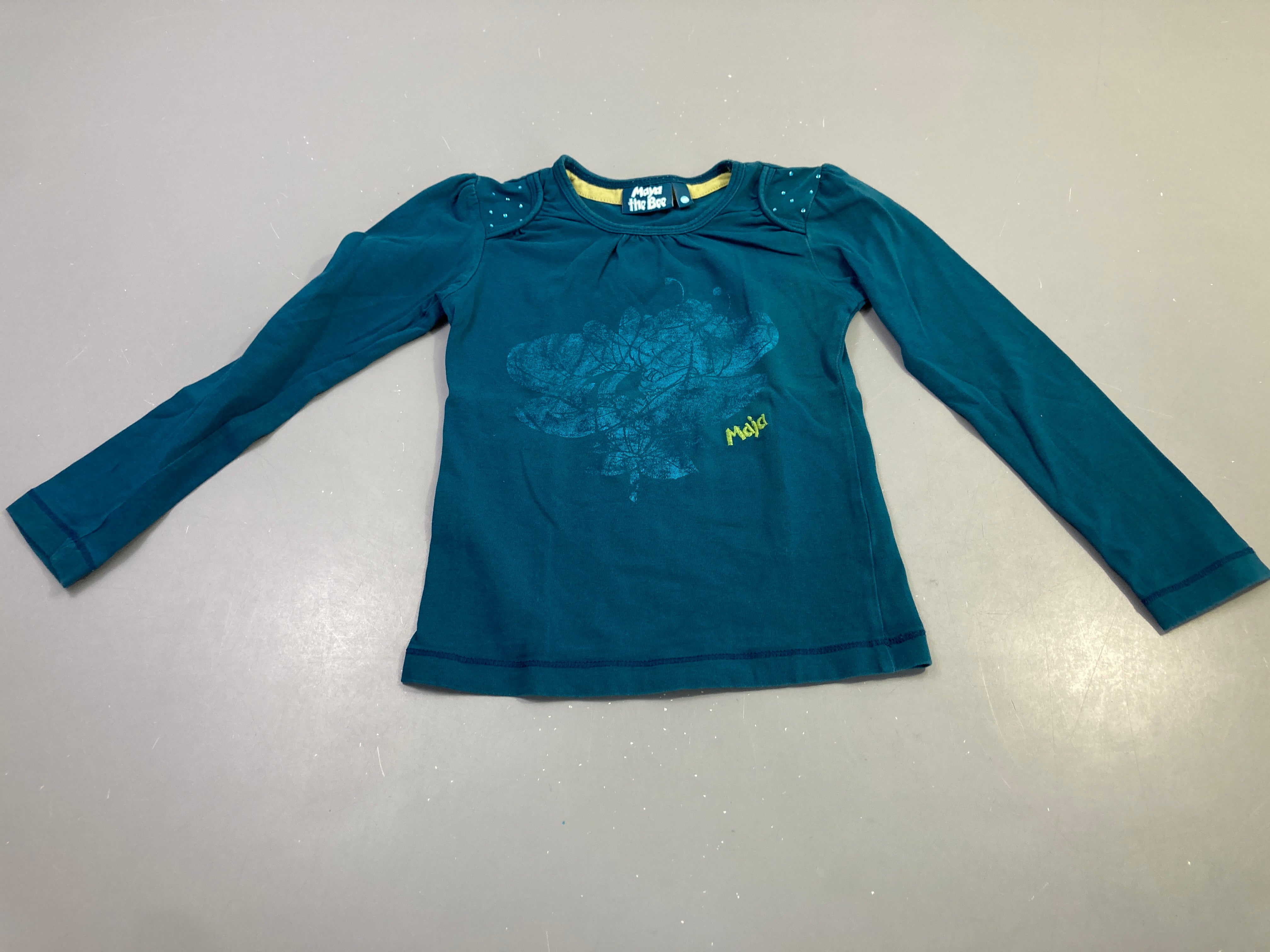 T-shirt m.l bleu canard Maya