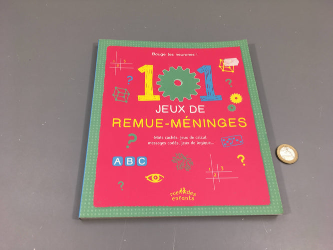 101 jeux de remue-méninges, moins cher chez Petit Kiwi