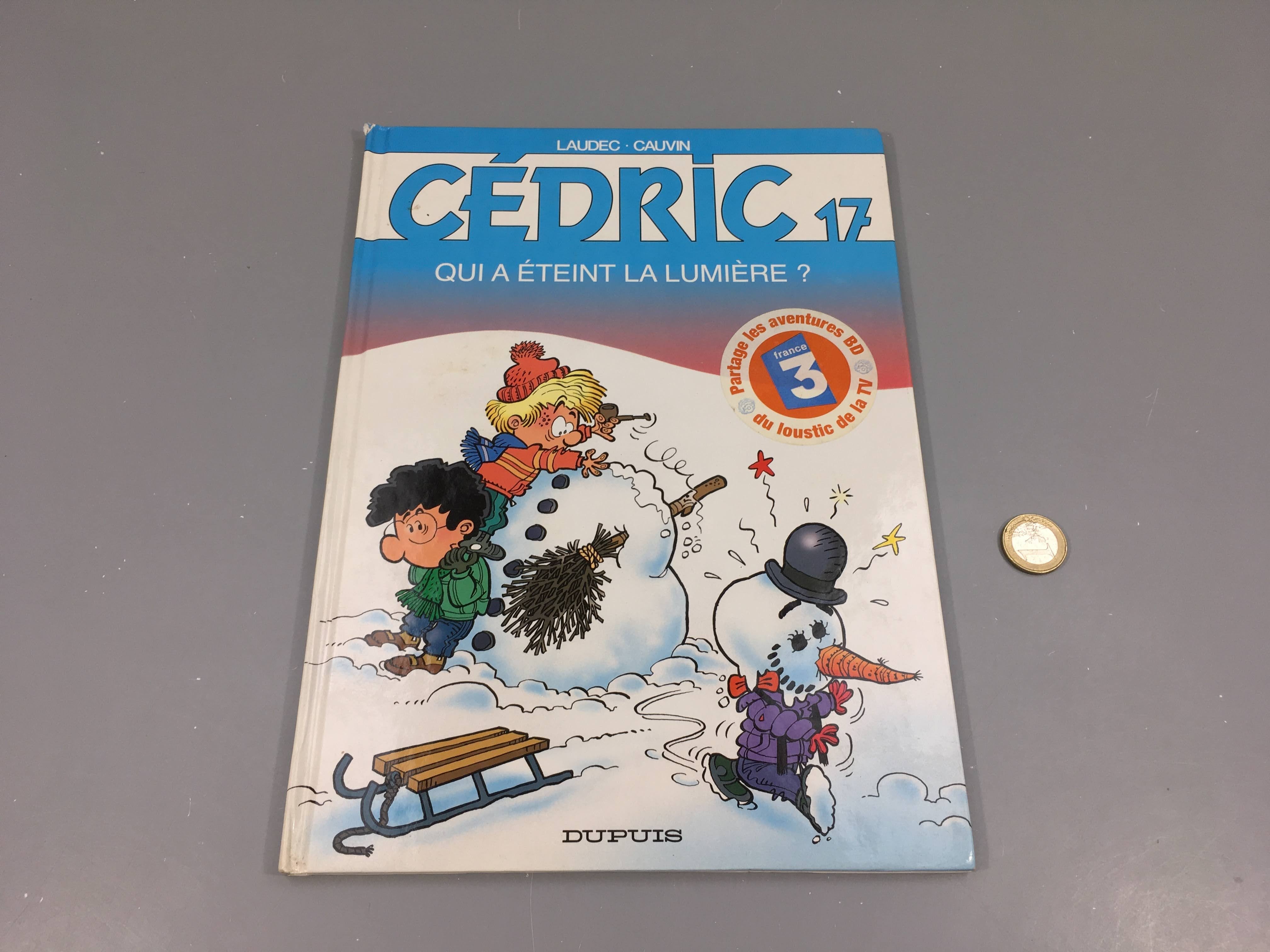 Qui a éteint la lumière? Cédric 17 Coin légèrement abimé