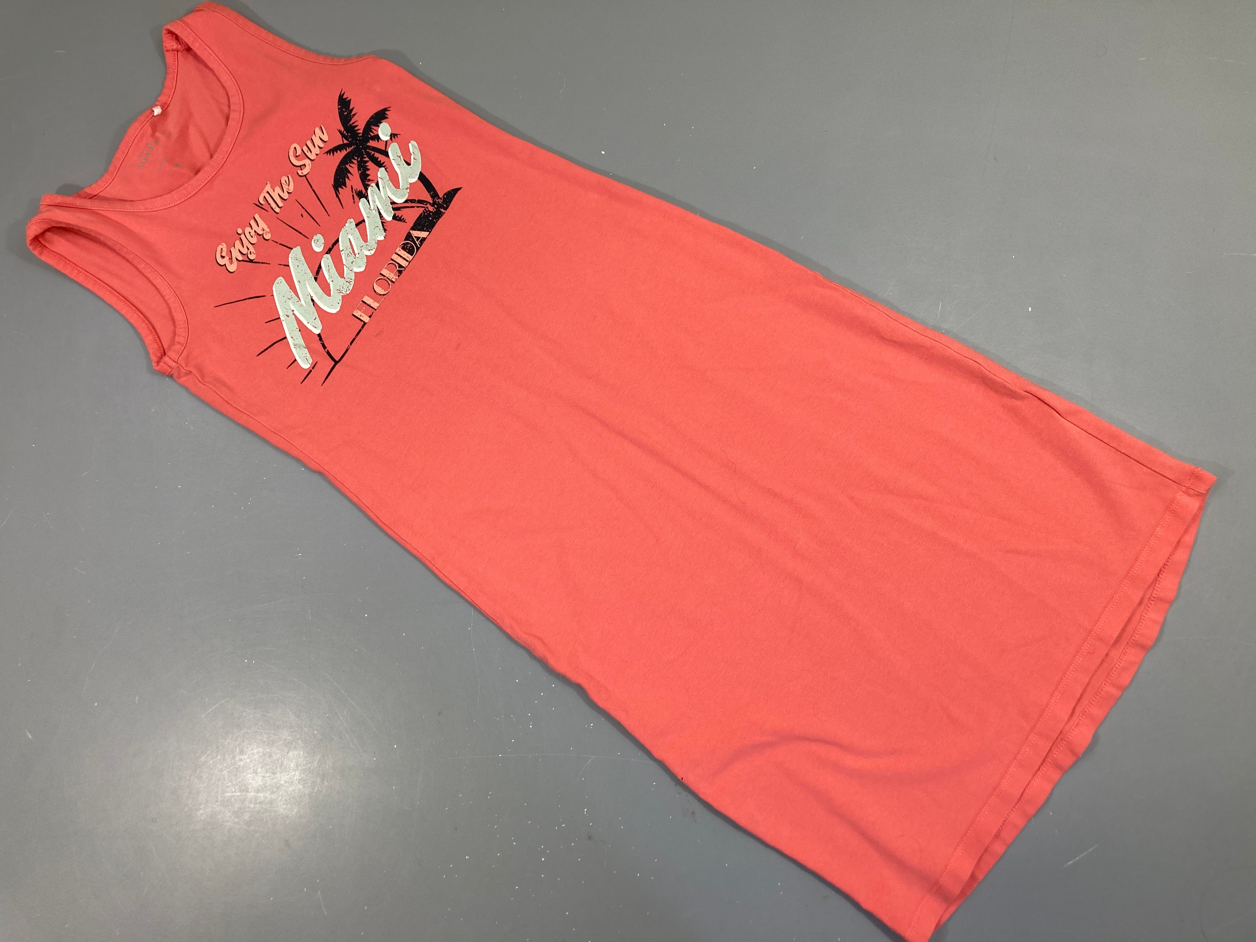 Robe s.m jersey rose Miami