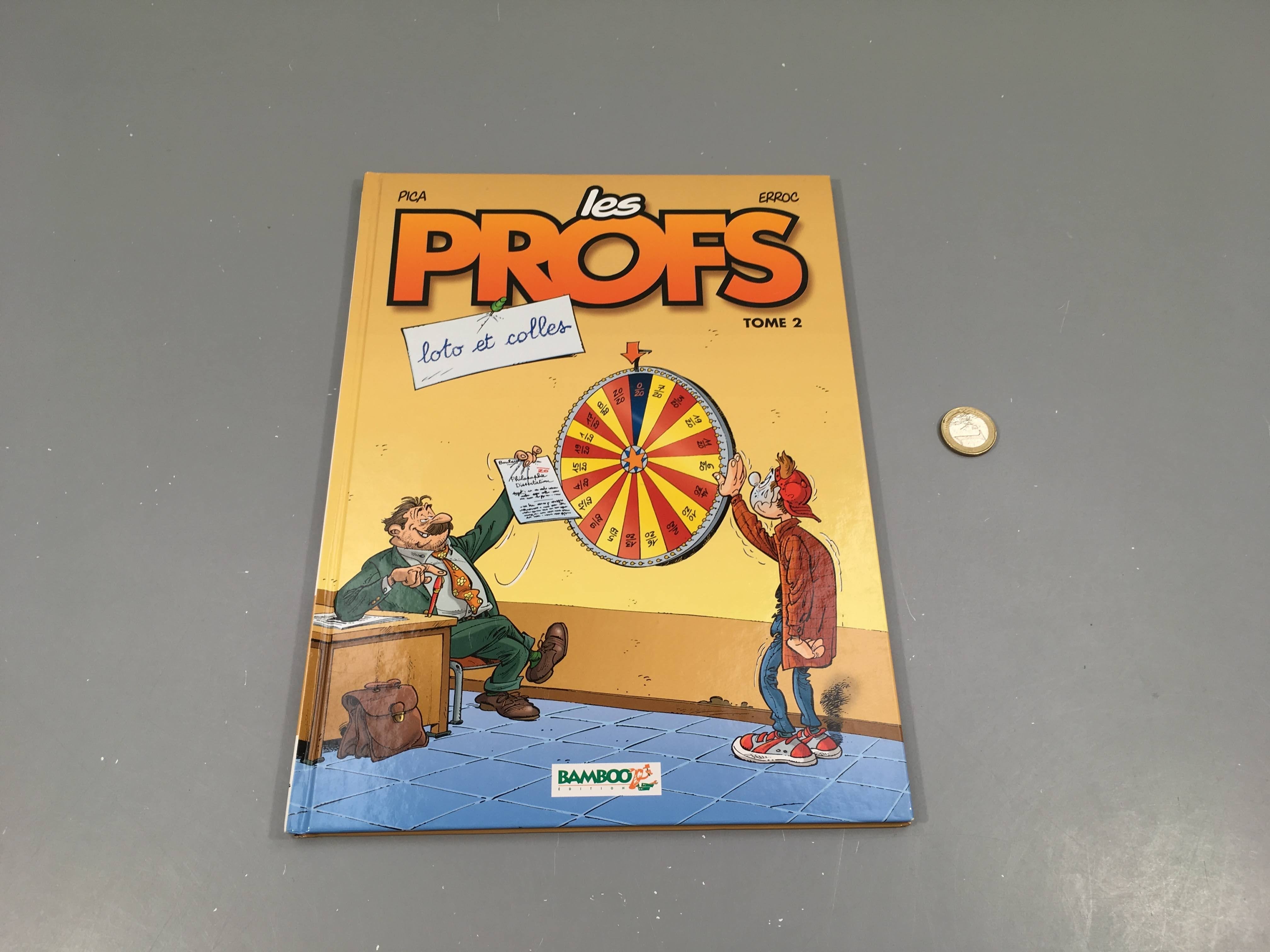 Les profs, loto et colles, 2 Couverture abimée arrière