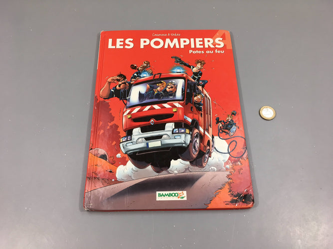 Les pompiers, Potes au feu-Coin abimé, moins cher chez Petit Kiwi