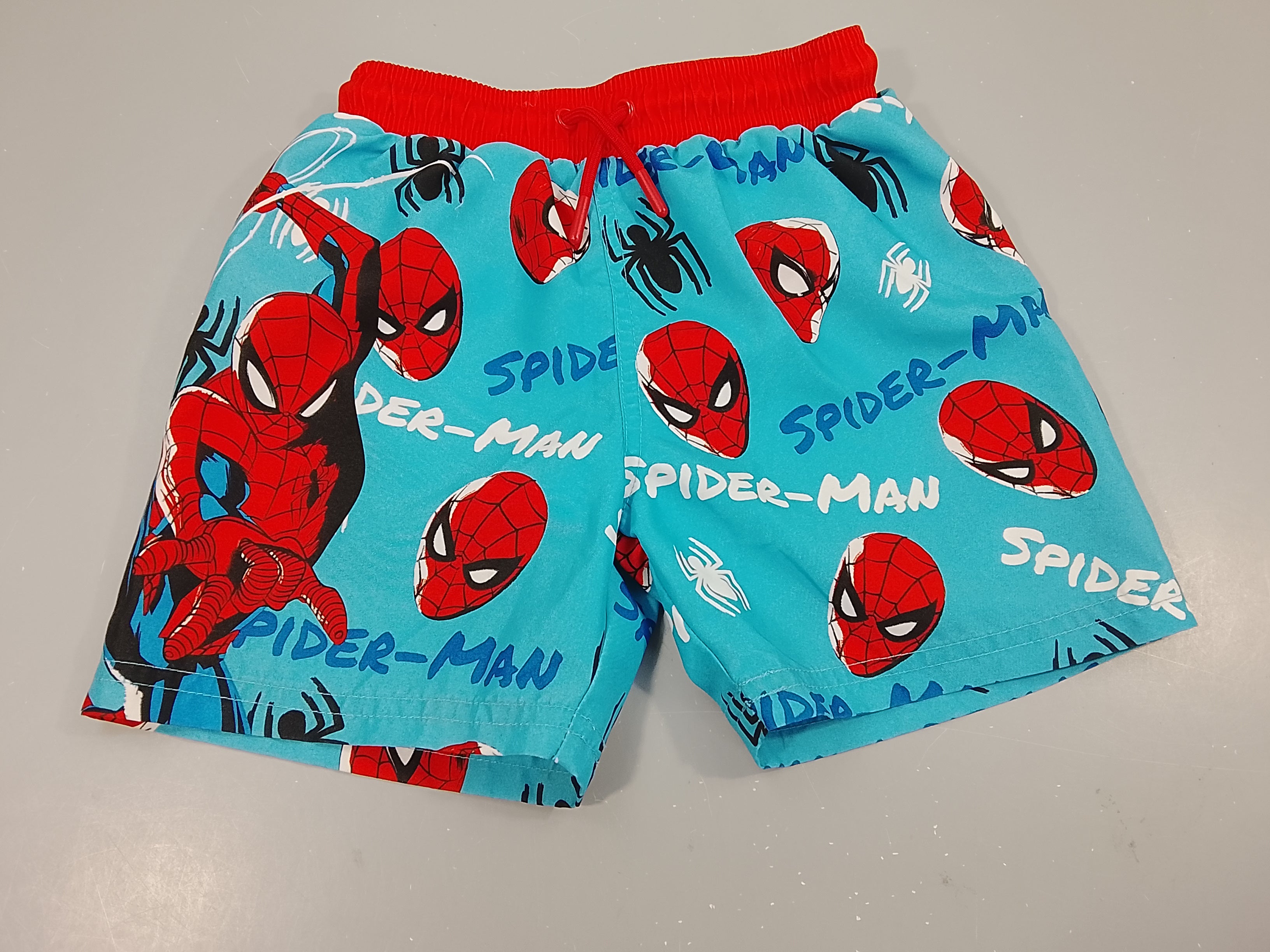 Maillot short bleu, rouge  Spider-Man