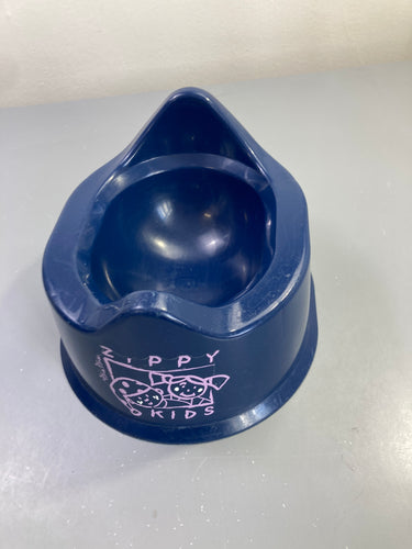 Petit pot de toilette bleu marine, Zippy Kids, moins cher chez Petit Kiwi