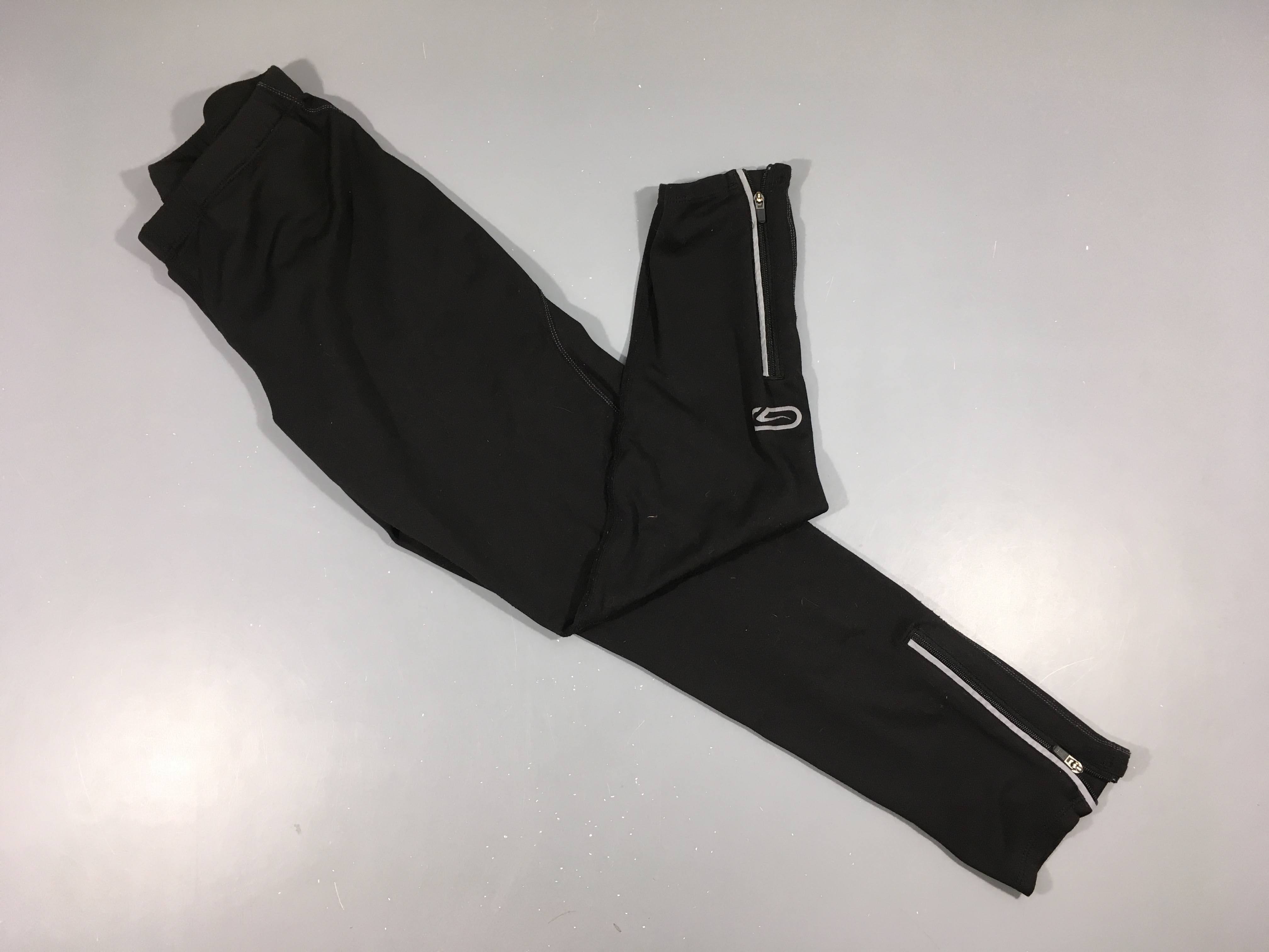 Collant d'athlétis.me noir, Kalenji (taille estimée 10A)