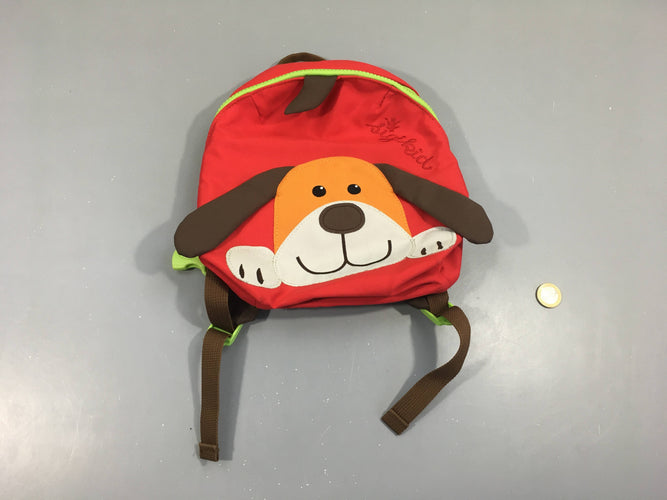 Petit sac à dos chien rouge Sigikid, moins cher chez Petit Kiwi