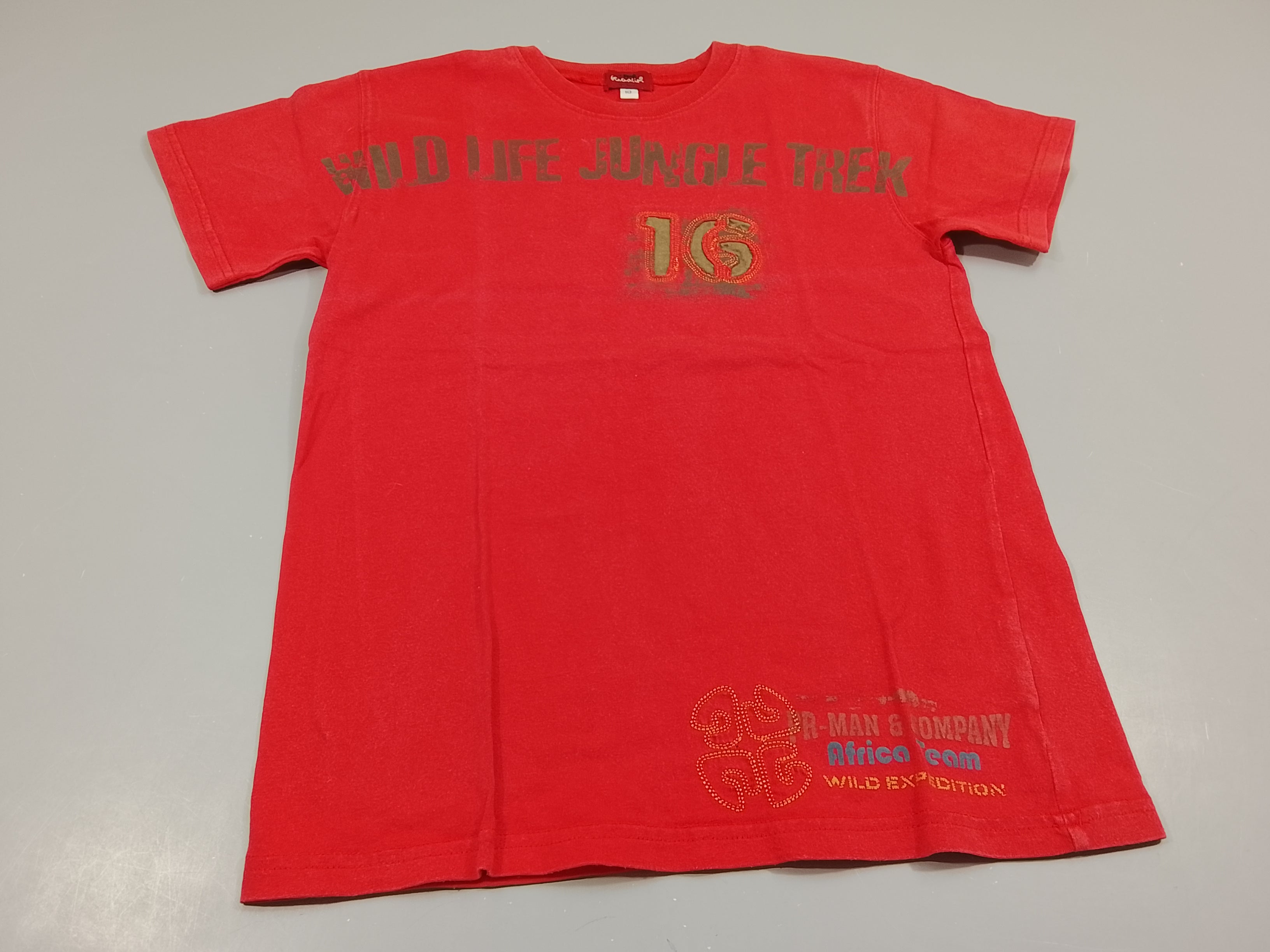 T-shirt m.c rouge 