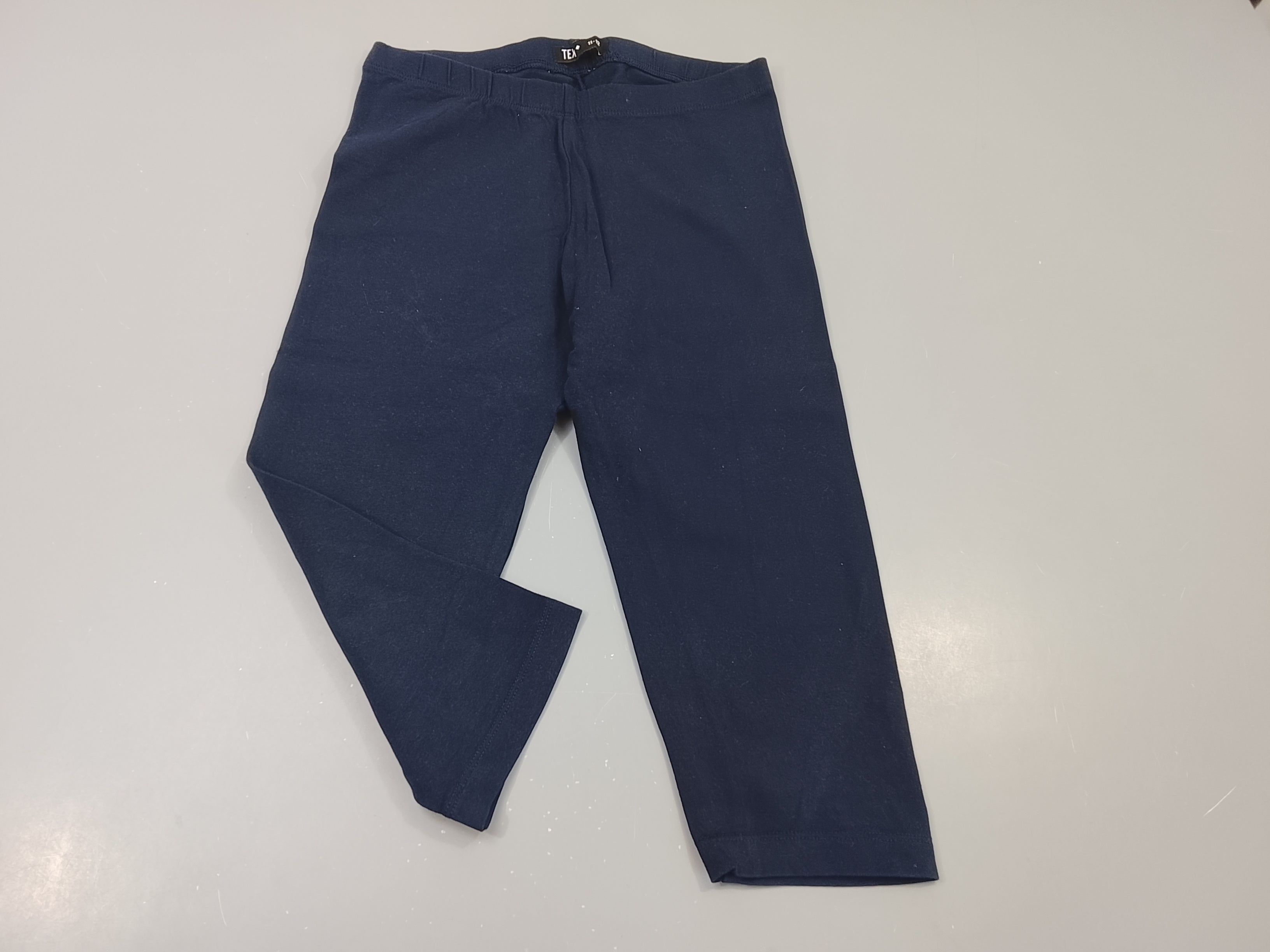 Legging 3/4 bleu marine