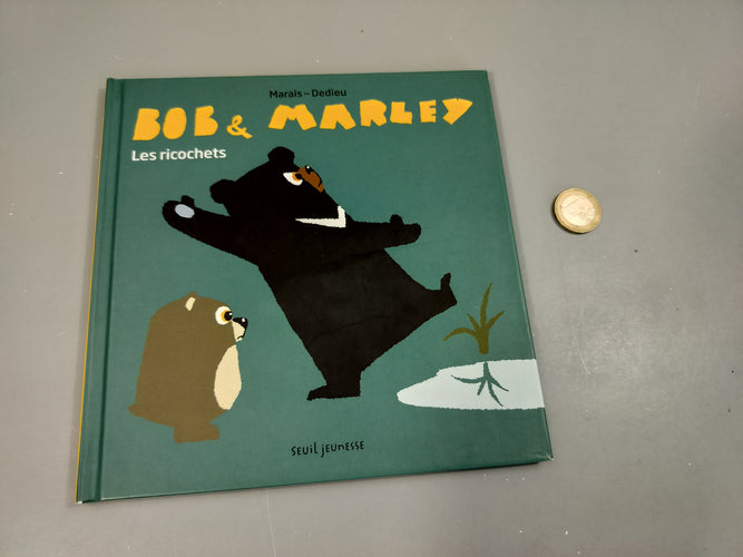 Bob&Marley. Les ricochets (Format carré moyen cartonné), moins cher chez Petit Kiwi