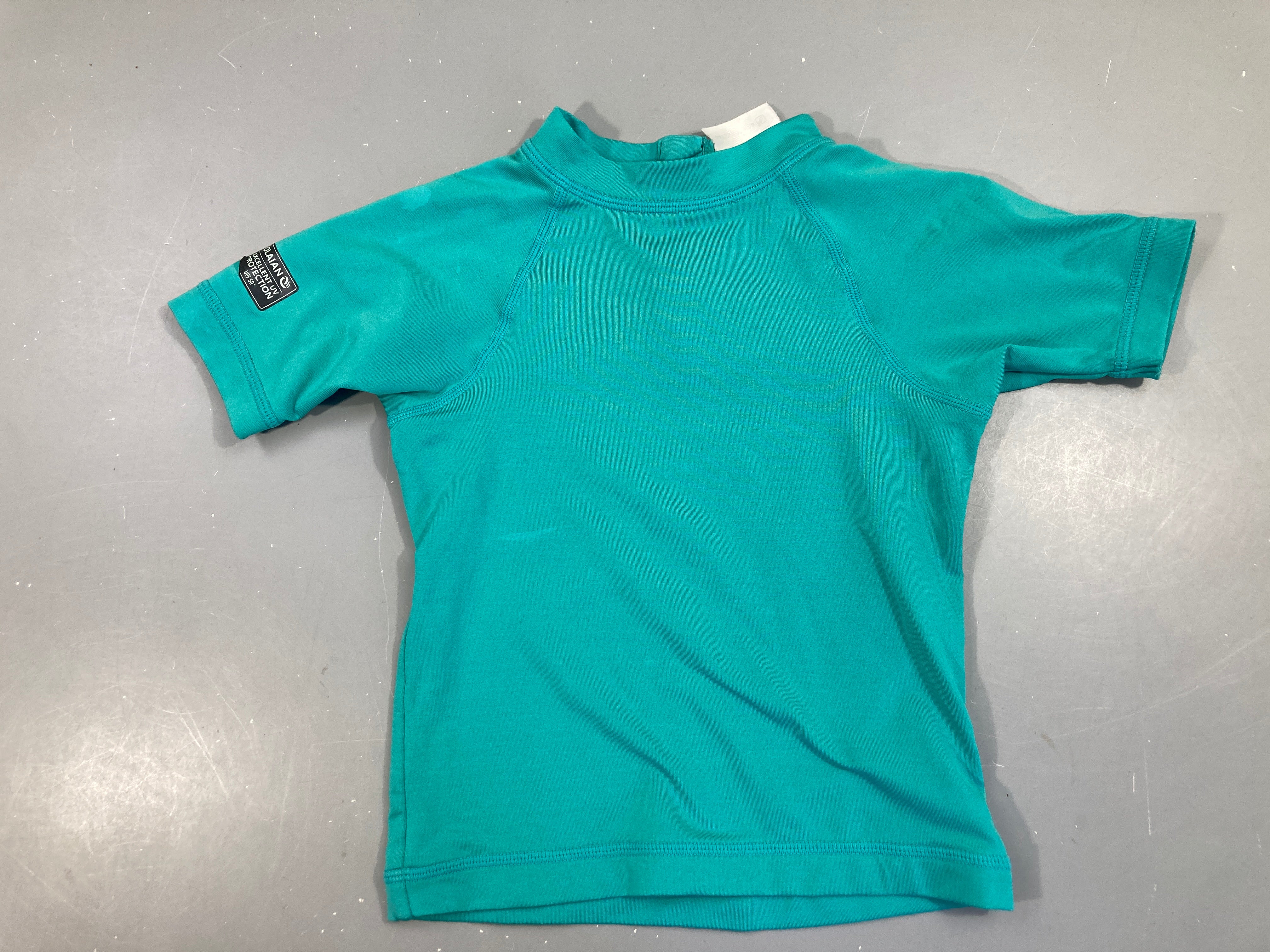 T-shirt m.c anti-uv turquoise Olaian