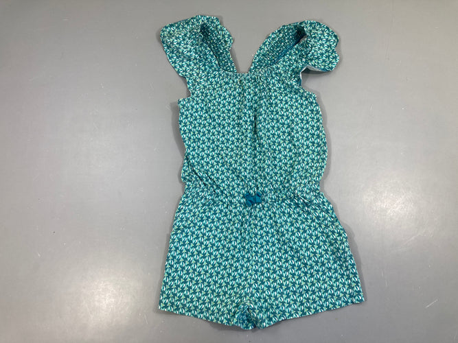 Combishort bleu feuillage s.mocks bretelles, moins cher chez Petit Kiwi