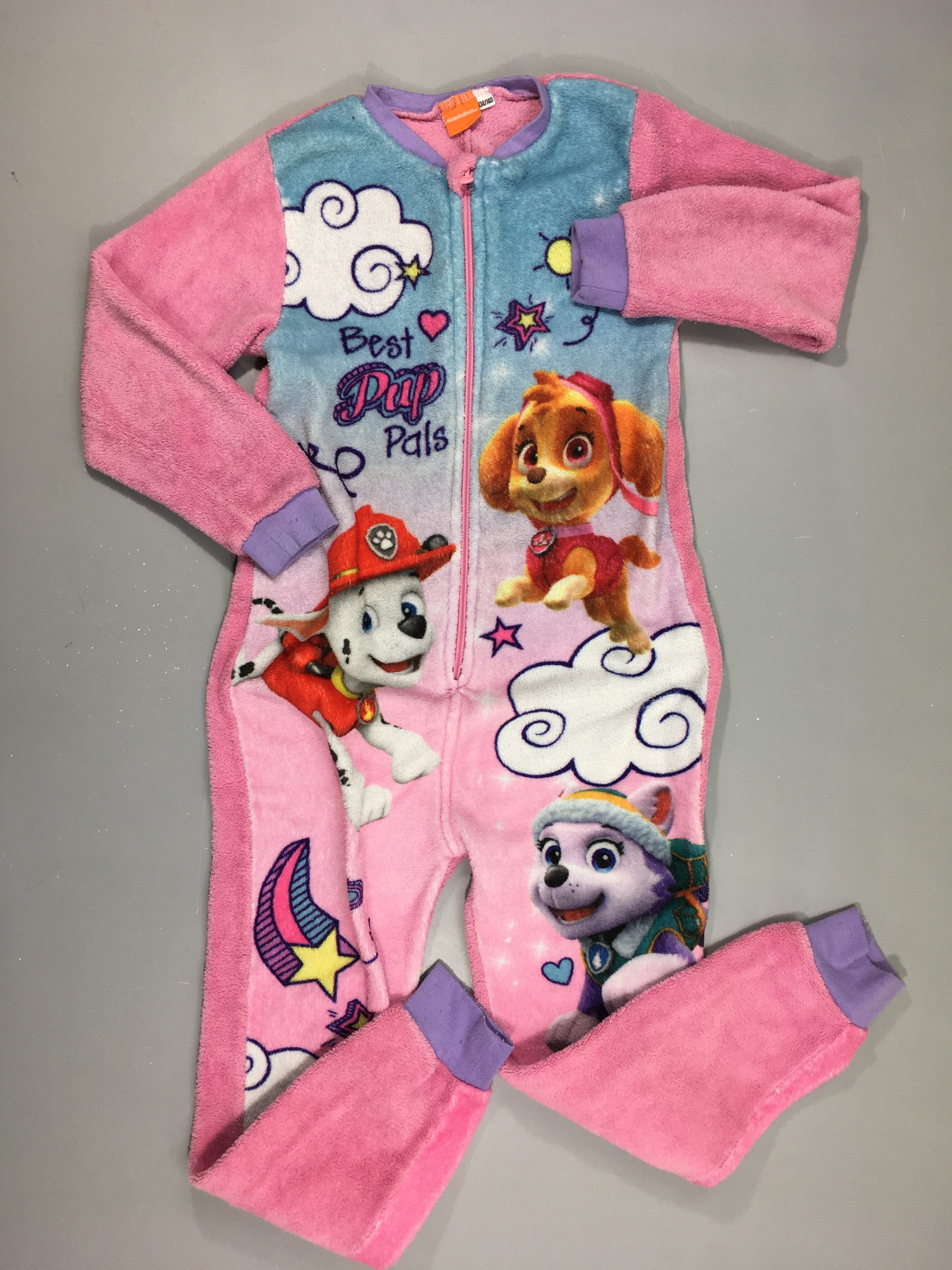 Surpyjama rose-bleu pat patrouille