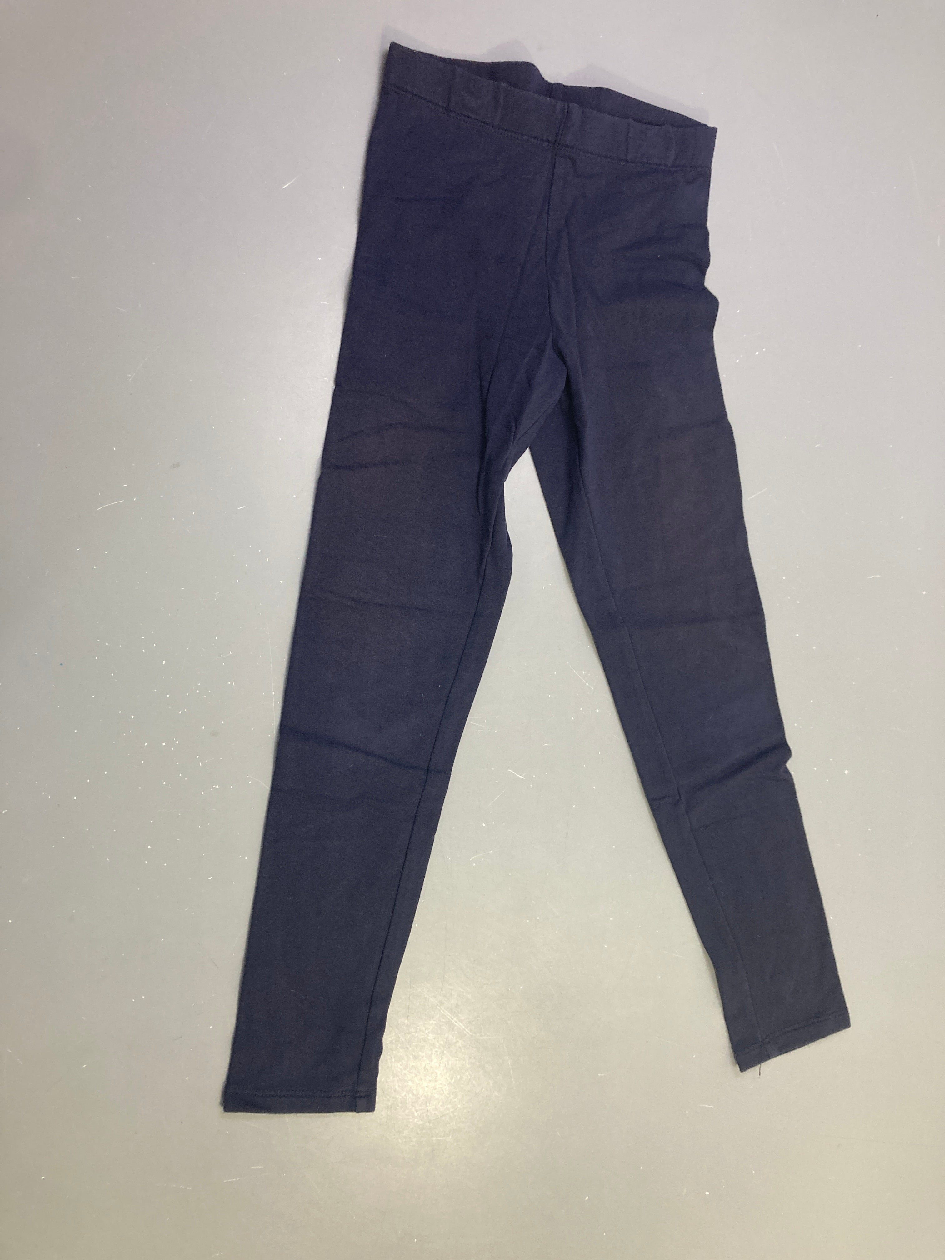 Legging bleu marine uni
