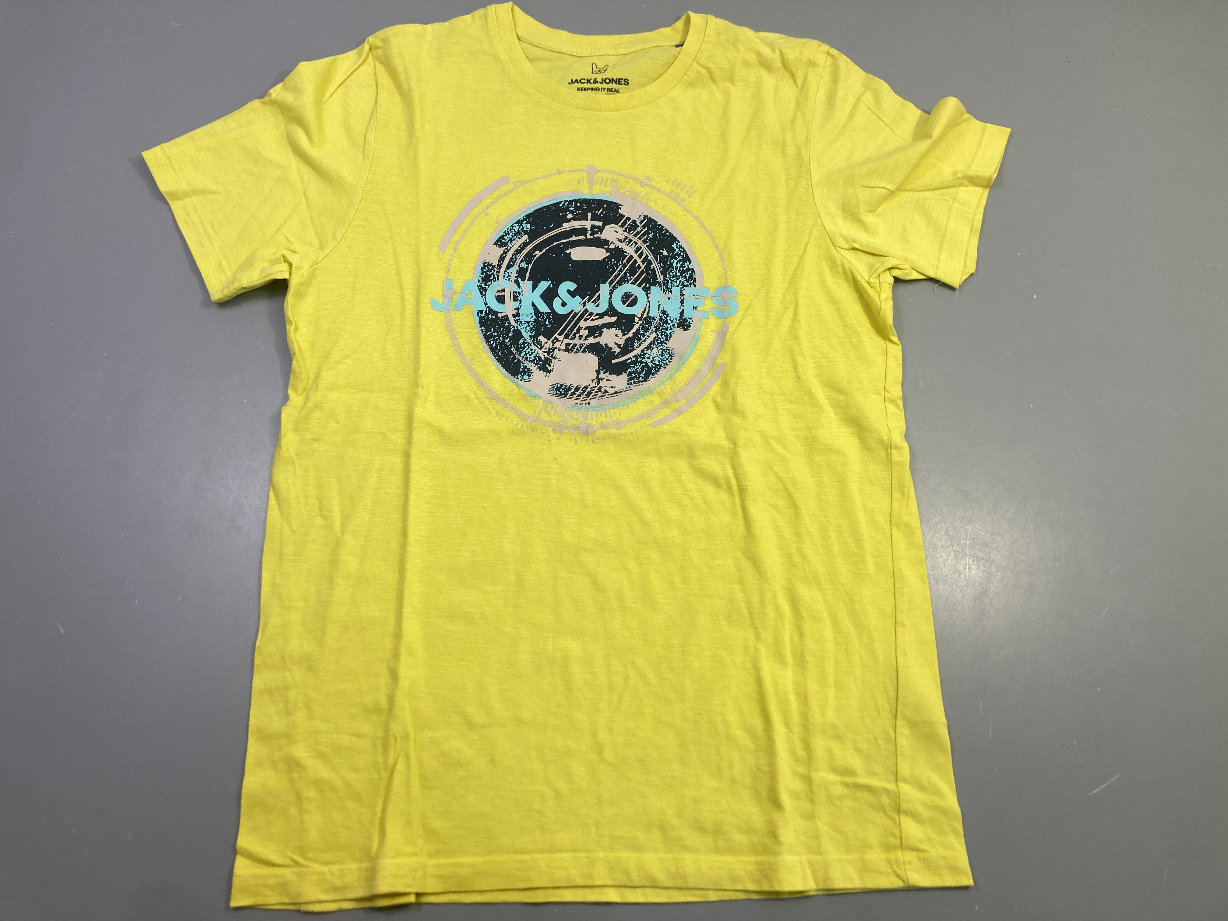 T-shirt m.c jaune Keeping It Real