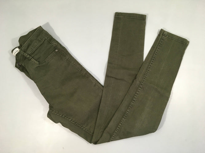 Jeans kaki, 34, moins cher chez Petit Kiwi