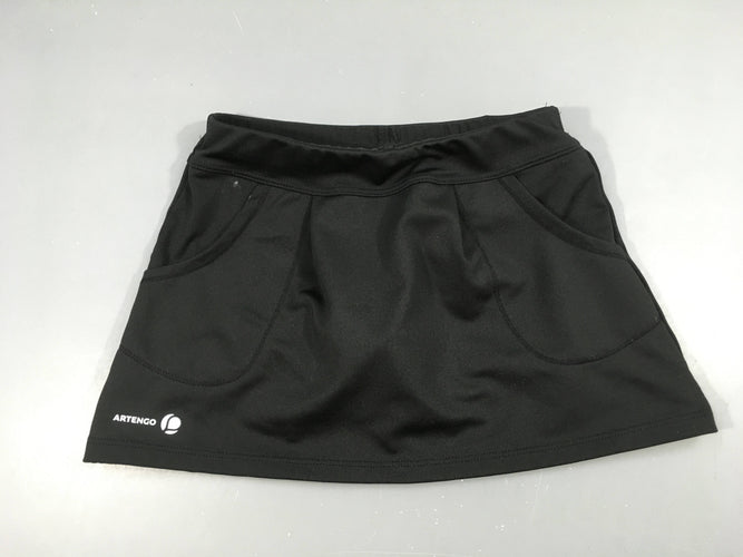 Jupe short noir Artengo-Légère trace blanche poche Taille estimée, moins cher chez Petit Kiwi