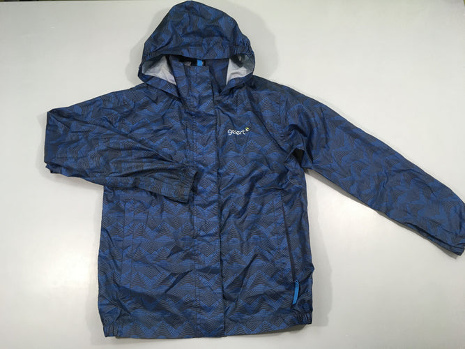 Coupe vent style k-way imperméable bleu foncé motifs géométriques Gelert, moins cher chez Petit Kiwi