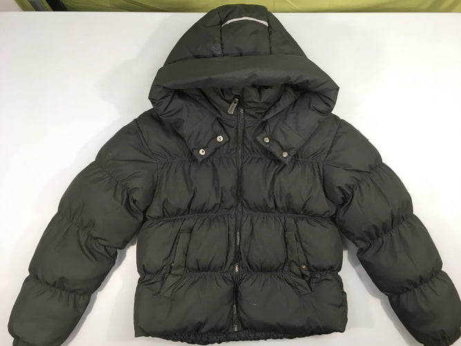 Doudoune à capuche noire, moins cher chez Petit Kiwi