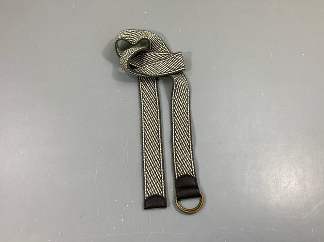 Ceinture textile beige-taupe, moins cher chez Petit Kiwi