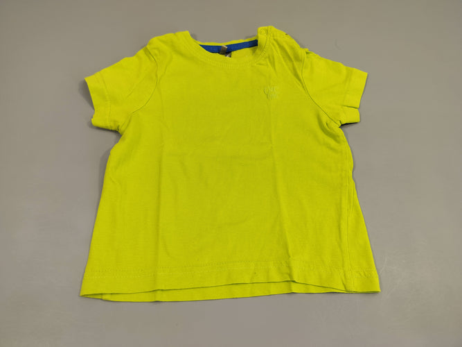 T-shirt m.c vert, moins cher chez Petit Kiwi