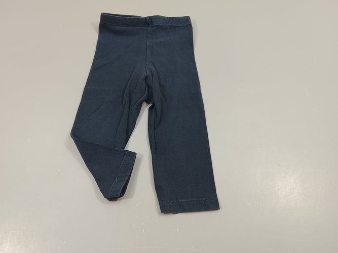 Legging bleu marine, moins cher chez Petit Kiwi