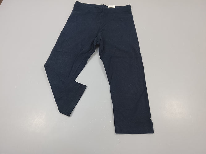 Legging bleu marine, moins cher chez Petit Kiwi
