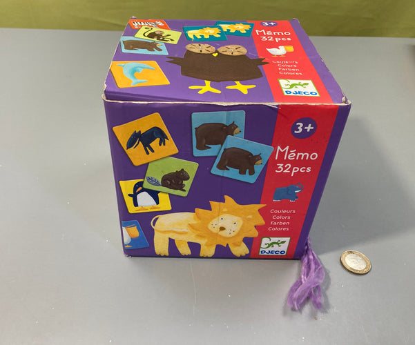 Mémo couleurs, 32pcs, +3a, moins cher chez Petit Kiwi