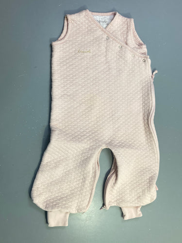 Gigoteuse s.m matelassée rose pâle Jambes séparables, moins cher chez Petit Kiwi