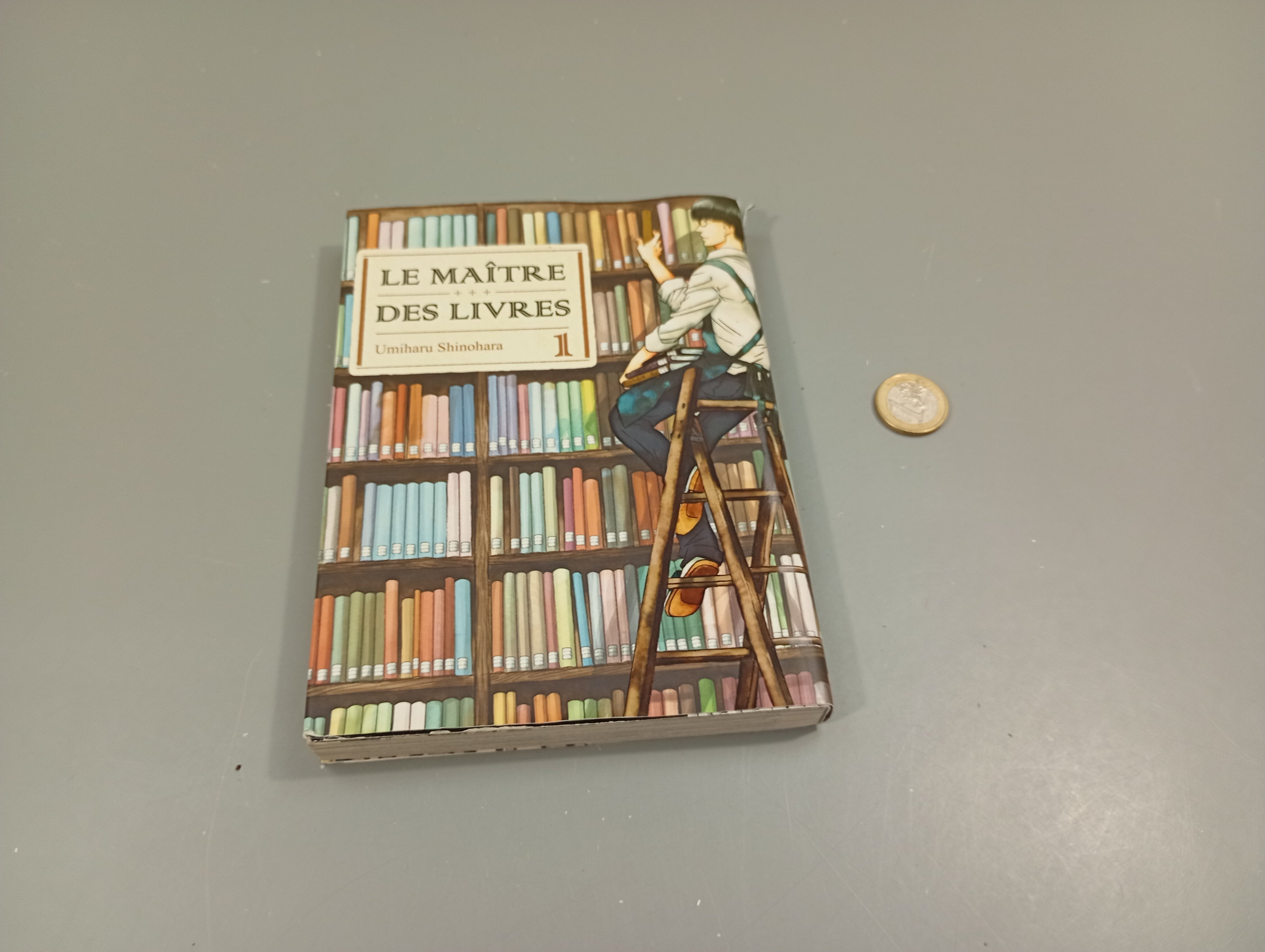 Le maître  des livres 1.