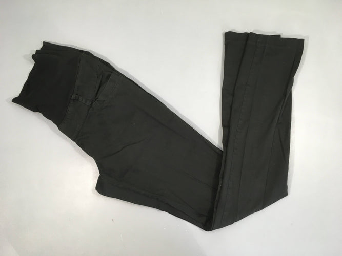 Pantalon noir (à repasser), moins cher chez Petit Kiwi