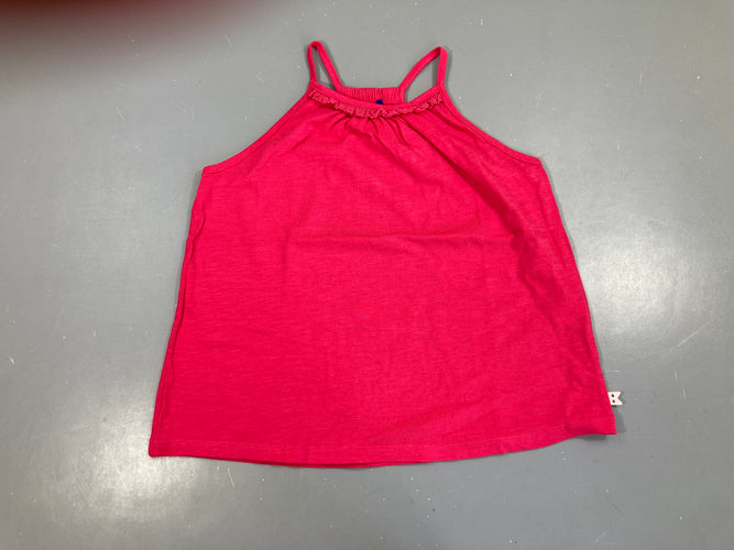 Débardeur jersey fuchsia flammé, moins cher chez Petit Kiwi