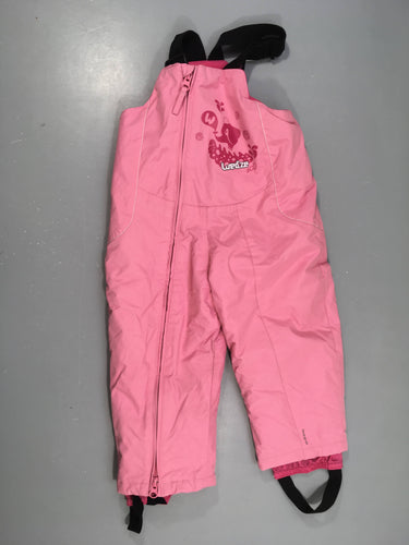 Salopette de ski rose Wed'ze, moins cher chez Petit Kiwi
