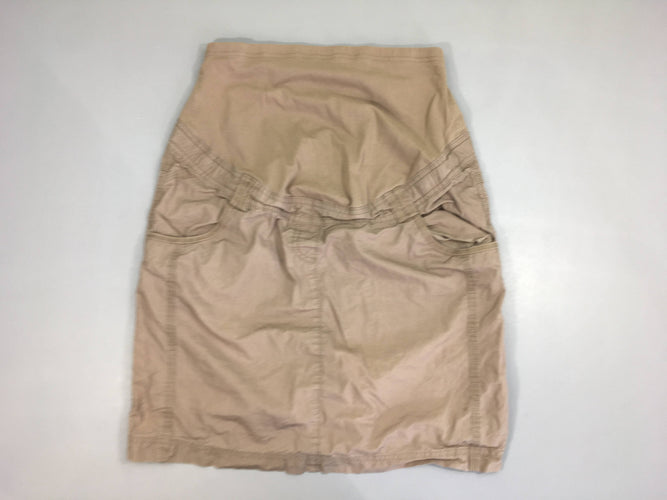 Jupe beige, moins cher chez Petit Kiwi