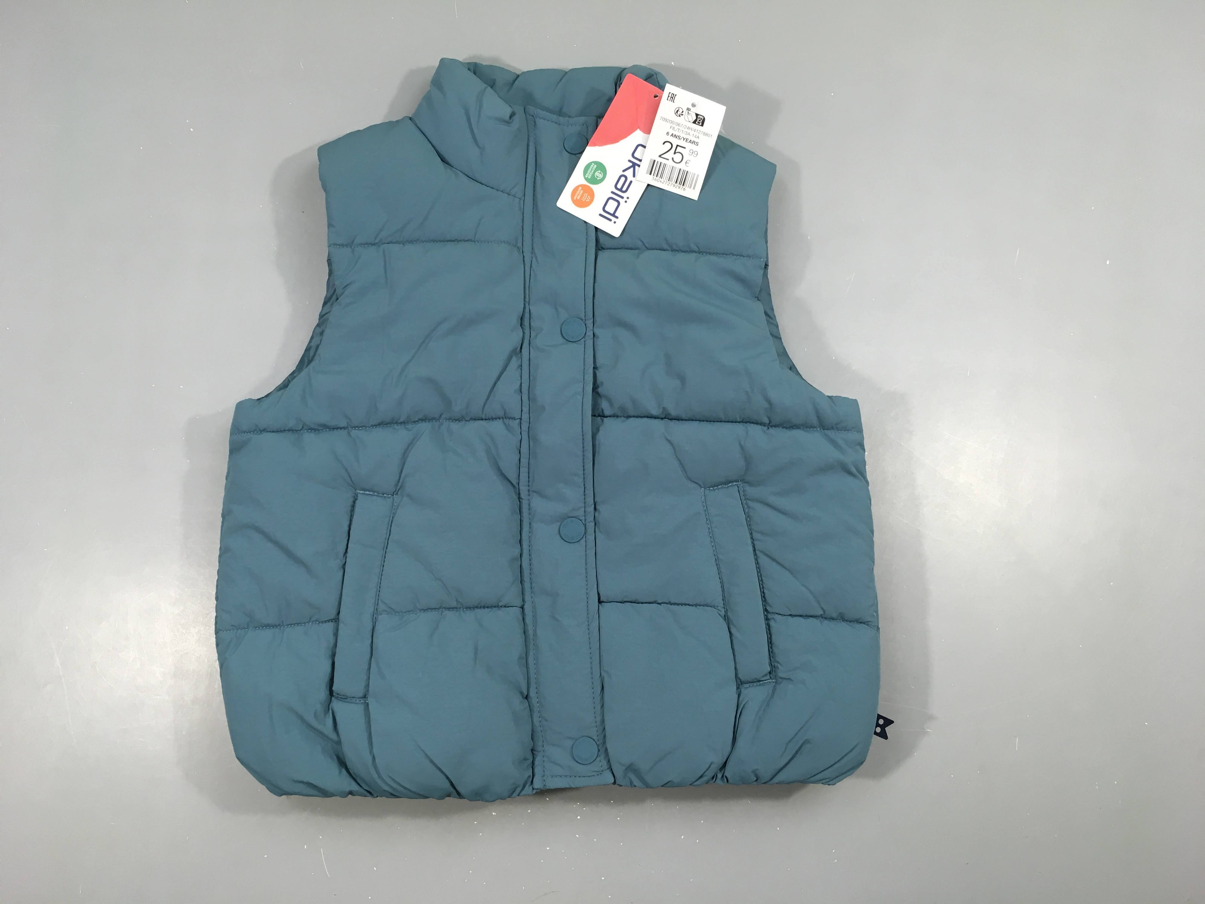 Neuf-Bodywarmer bleu