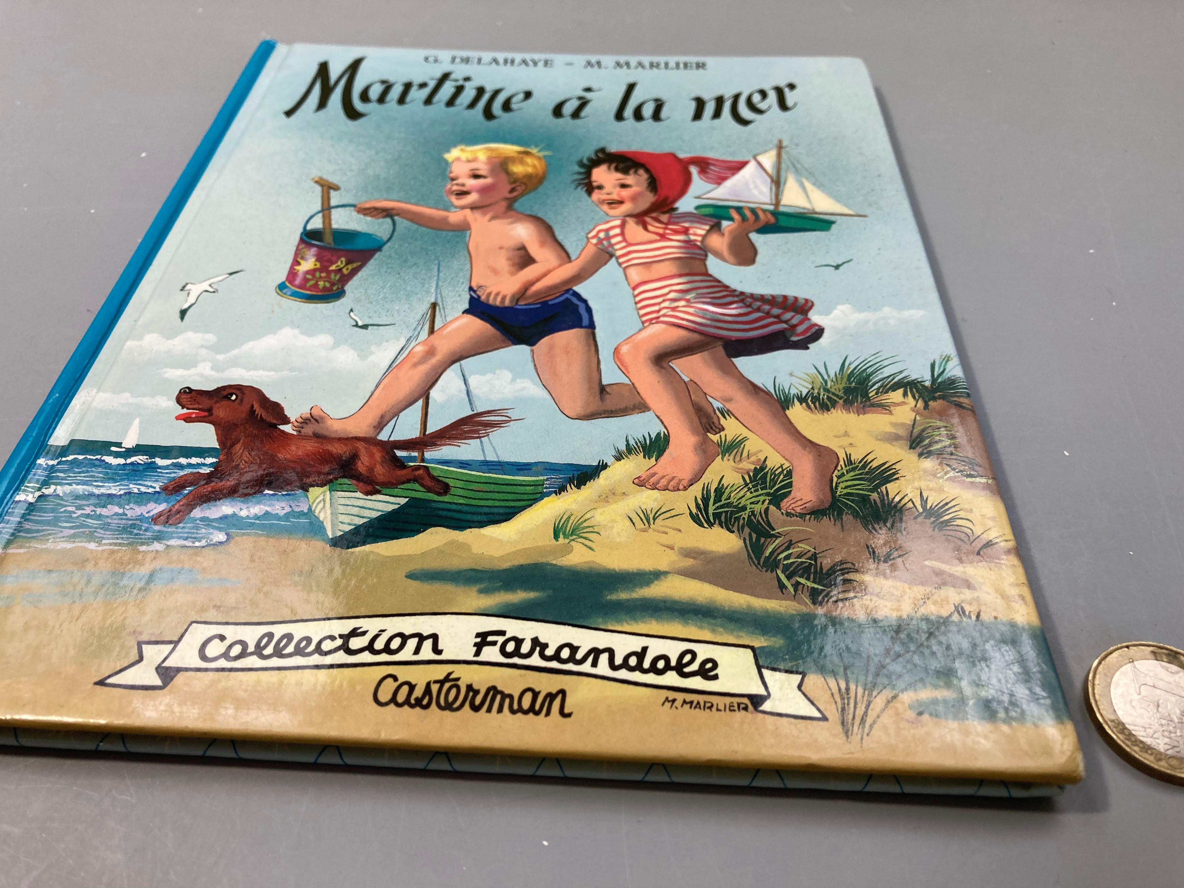 Martine à la mer