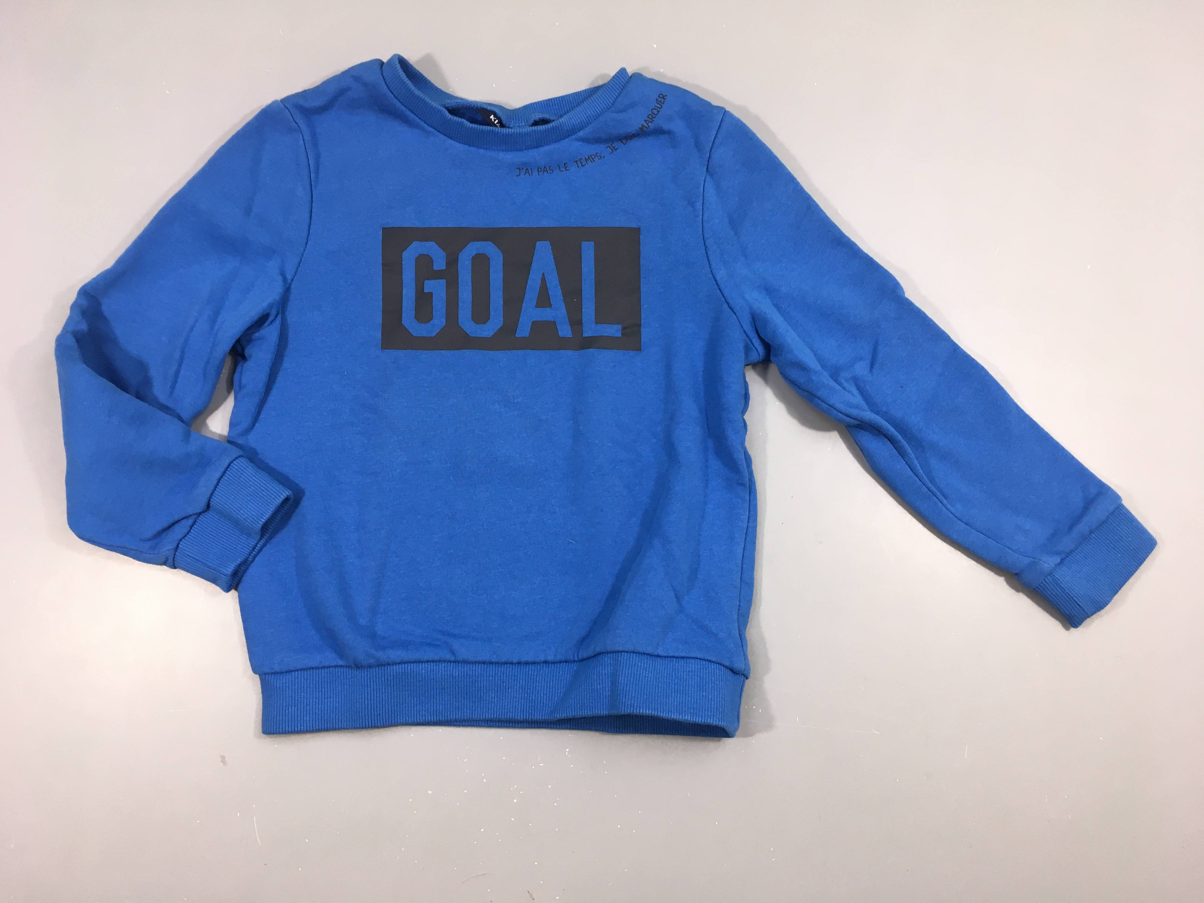 Sweat bleu goal