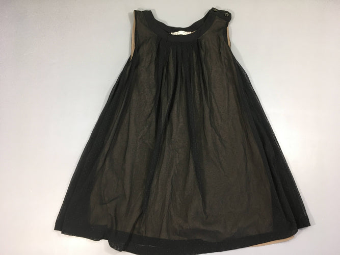 Robe m.c tulle noir, moins cher chez Petit Kiwi