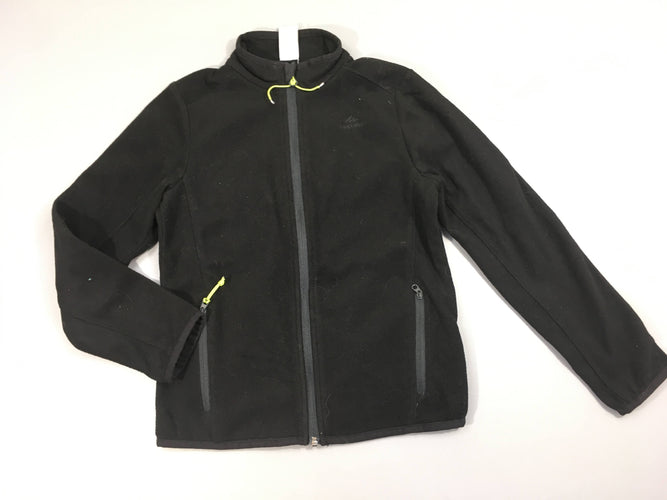 Polar noir zippé quechua, moins cher chez Petit Kiwi