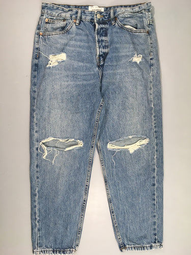 Jeans loose effet déchiré pull&bear, 42, moins cher chez Petit Kiwi