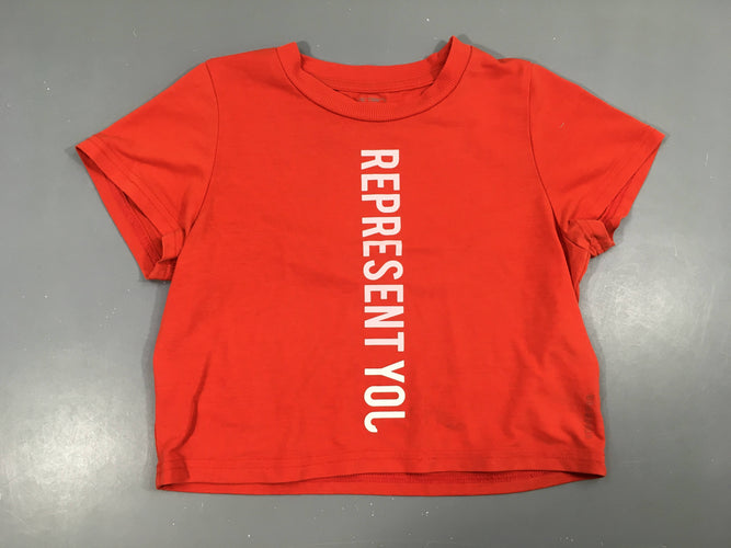 T-shirt m.c court orange represent You, moins cher chez Petit Kiwi