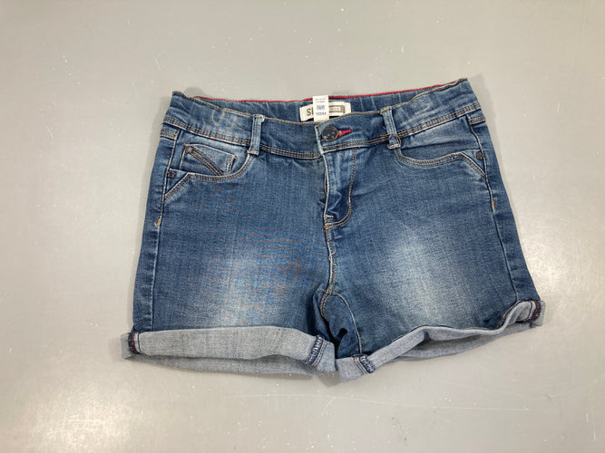 Short à revers en jean, moins cher chez Petit Kiwi