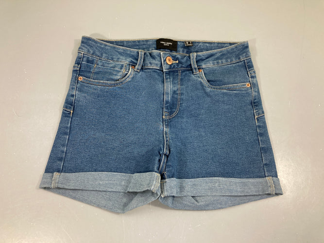 Short en jean revers, moins cher chez Petit Kiwi